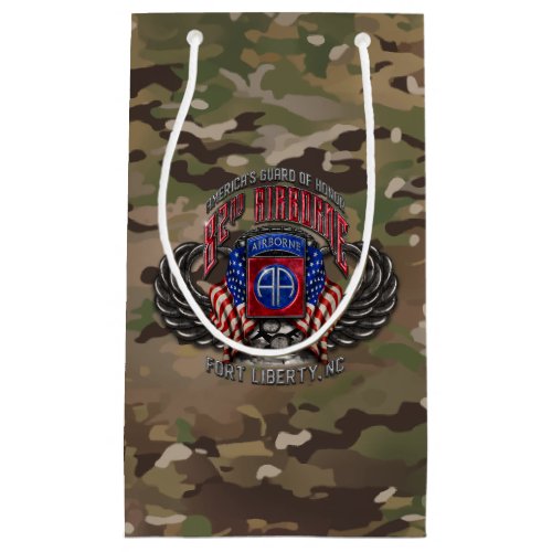 82nd Airborne OCP Camo Small Gift Bag
