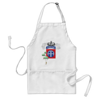 82nd Airborne, Paratroopers, Senior Jump Wings Adult Apron