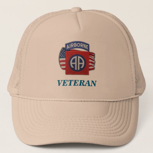 82nd airborne patch veterans Fort Bragg vets hat