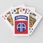 82nd Airborne Playing Cards at Zazzle