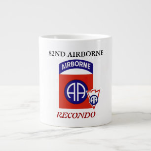 82ND AIRBORNE RECONDO JUMBO MUG