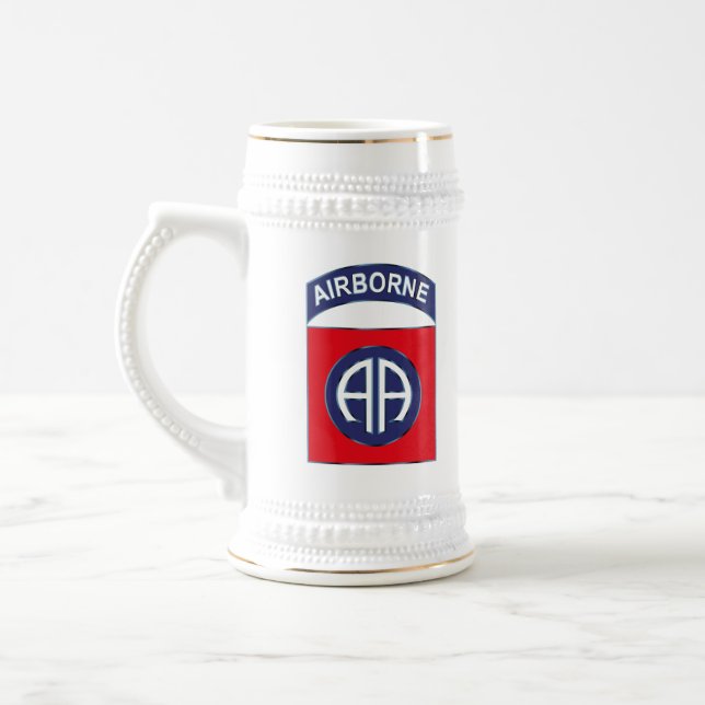 82nd Airborne Stein (Left)
