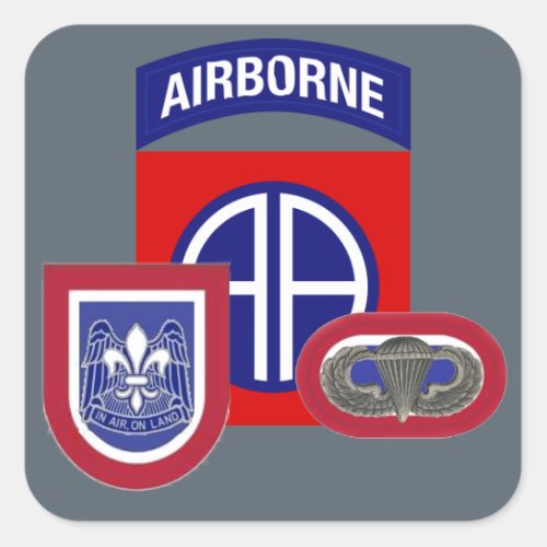 82ND AIRBORNE STICKERS