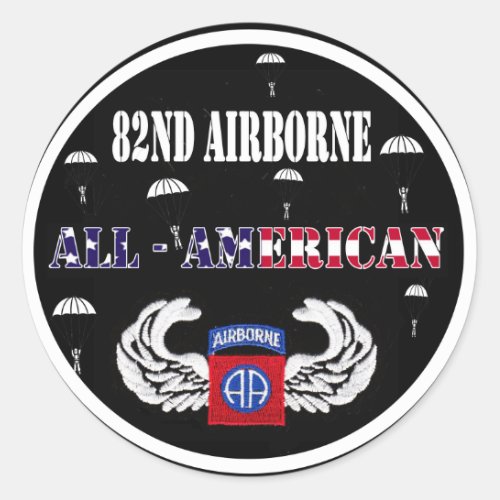 82nd Airborne Stickers