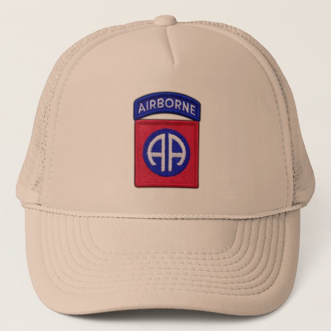 82nd airborne veterans vets patch Hat (Front)