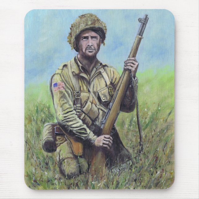 82nd Airborne WW2 mouse mat (Front)
