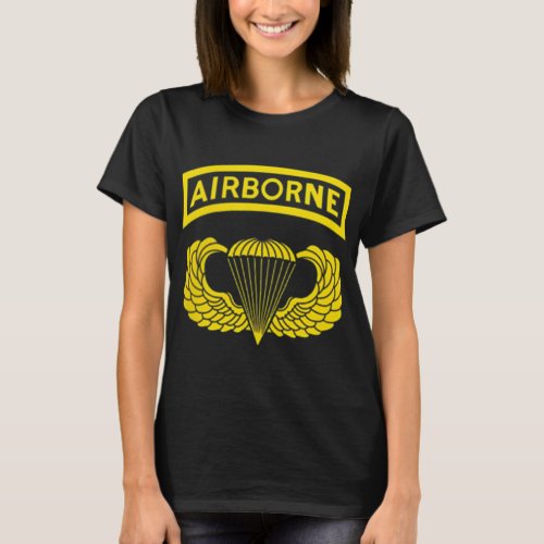 82nd Army Airborne Division Paratrooper  Veterans T_Shirt