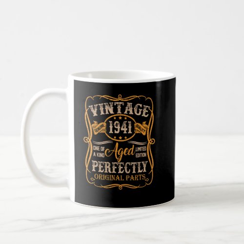 82nd Birthday  For Legends Born 1941 82 Yrs Old Vi Coffee Mug