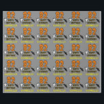 82nd Birthday: Spooky Halloween Theme, Custom Name Wrapping Paper<br><div class="desc">This scary and spooky Halloween birthday themed wrapping paper design features a large number "82". It also features the message "HAPPY BIRTHDAY, ", and a customizable name. There are also depictions of a ghost and a bat on the front. Wrapping paper like this might be a fun way to wrap...</div>
