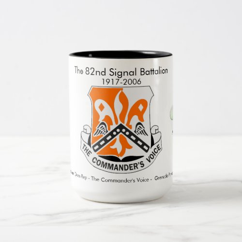 82nd Signal Battalion Historic Coffee Mug 1