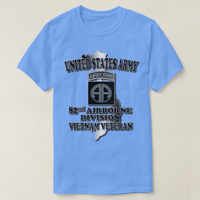 82nd Vietnam Veteran T-Shirt (Design Front)