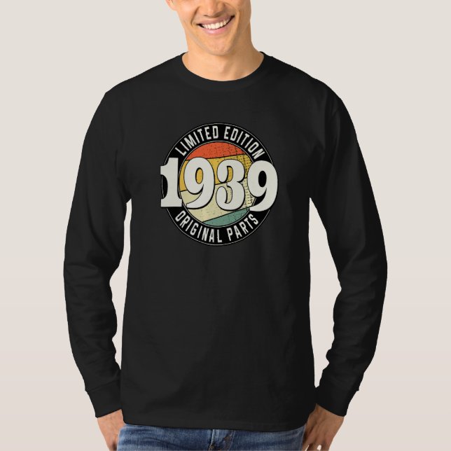 82th Anniversary 1939 Edition Original Parts Vinta T-Shirt (Front)