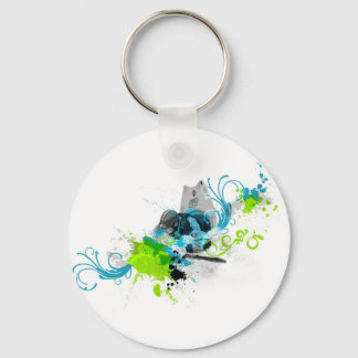 83. Urban kayak 2 Keychain