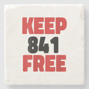 841 Surfing Otter 841Keep 841 Free California Otte Stone Coaster
