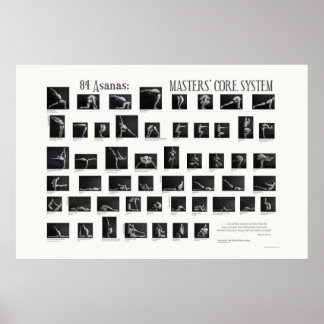 84 Asanas: Masters' Core System Poster