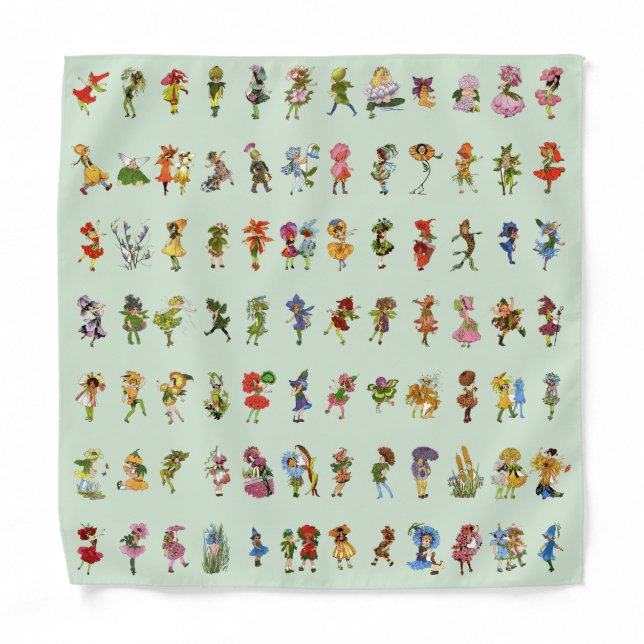 84 Flower Children Bandana (Front)