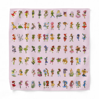 84 Flower Children Poster Bandana