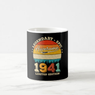 84 Year Old Bday 1941 Awesome 84th Birthday Gift Coffee Mug