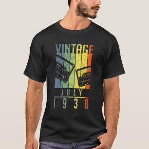 84 Year Old Vintage July 1938  84th Birthday T-Shirt