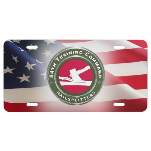84th Training Command  License Plate