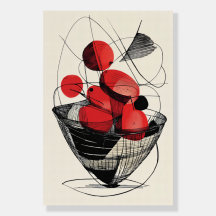 853 Abstract, Bold Drama