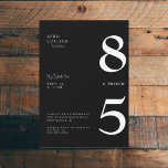 85 and Proud Black Birthday Party Invitation<br><div class="desc">85th Birthday Party Invitation.   Black.  85 and Proud.</div>