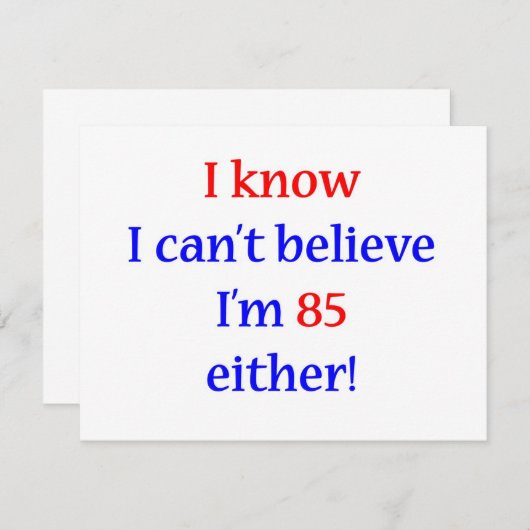 85 Either (Front/Back)