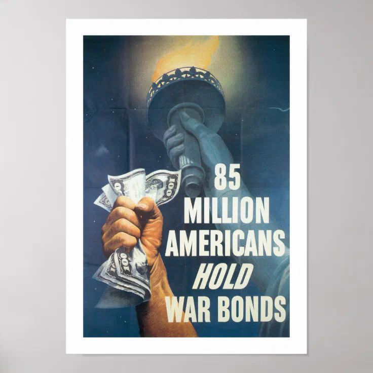 85 Million Americans Poster | Zazzle