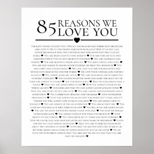 40 Reasons Why I Love You