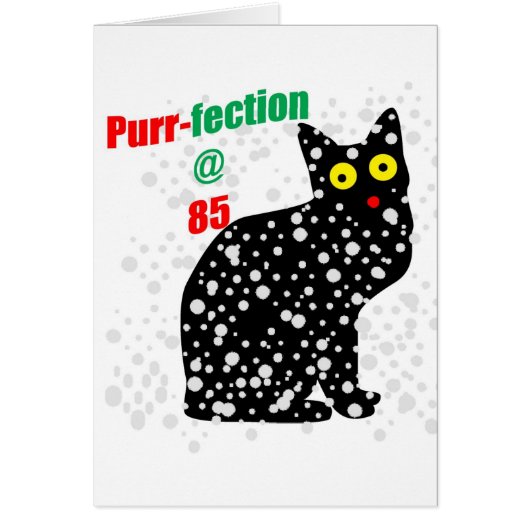 85 Snow Cat Purr-fection (Front)