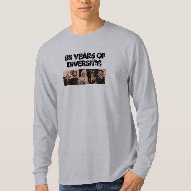 85 years of diversity T-Shirt (Front)