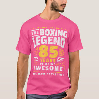85Th Birthday Boxing 85 Years Old Boxer T-Shirt