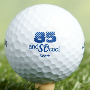 85th Birthday Golfer Gift for Brother - 85 So Cool Golf Balls