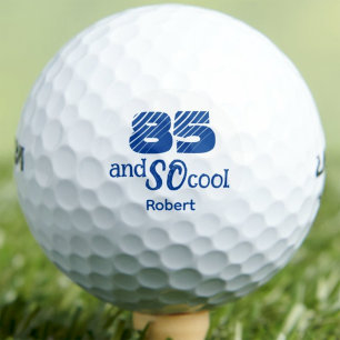 85th Birthday Golfer Gift for Uncle 85 and So Cool Golf Balls