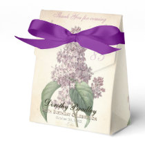 85th Birthday Lilac Custom Thank You Favor Box