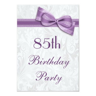 85Th Birthday Party Invitations 10