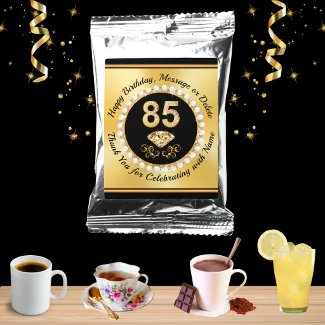 85th Birthday Party Favors. Cheap Coffee Favors,