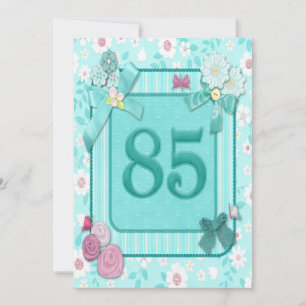 85th birthday party invitation