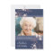 85th BIrthday Party Invitations Blue Coral Flowers