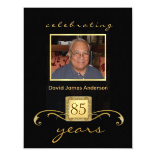 85th Birthday Invitations | Zazzle