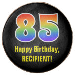 [ Thumbnail: 85th Birthday - Rainbow Spectrum Pattern Number 85 ]