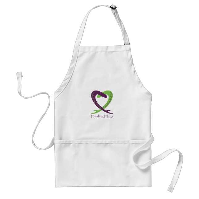 8621_Healing_Hugs_logo_8.31.11_test-2 Adult Apron (Front)