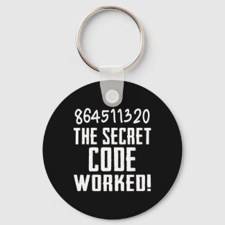 864511320 The Secret Code Worked! Trump Lost Biden Keychain