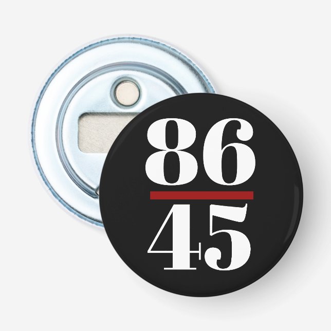 8645 Anti Trump Bottle Opener (Front)