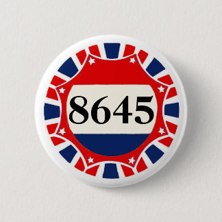 8645 -- Anti-Trump Pinback Button
