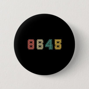 8645 Impeach 45 Anti Trump Men Women Democrat Libe Button
