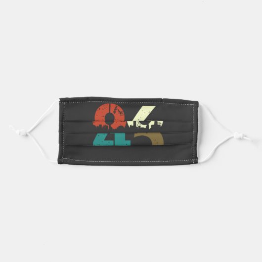 8645 Political Anti Trump Adult Cloth Face Mask (Front, Folded)