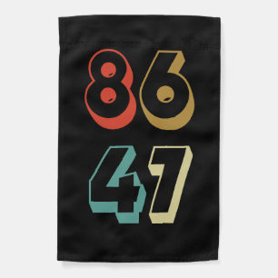 8647 Ant-Trump Garden Flag