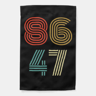 8647 Ant-Trump Garden Flag