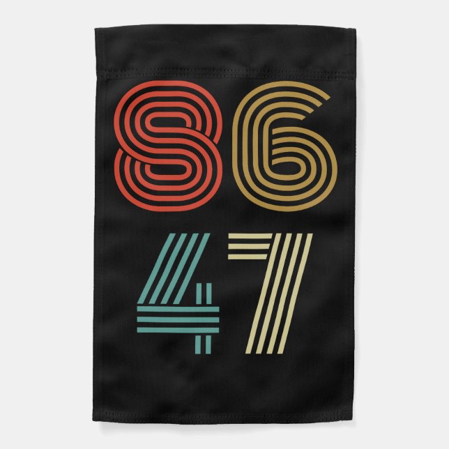 8647 Ant-Trump Garden Flag (Front)